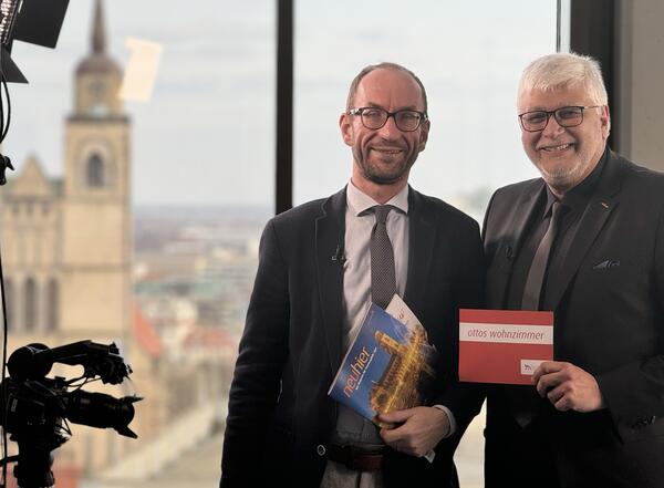 Christian Otto, Domkantor, zu Besuch in "ottos wohnzimmer"