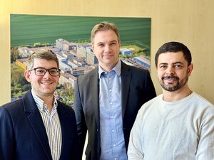 Bild vergr&ouml;&szlig;ern: Valikeserlis Ioannis, Lamp Willi,Hajji Foued(c)Stadtmarketing